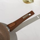 Сковорода «Гранит Brown», d=24 см, антипригарное покрытие, съёмная ручка, цвет МИКС - Фото 4