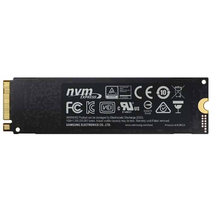 Накопитель SSD Samsung 970 PRO M.2 2280 MZ-V7P512BW, 512Гб, PCI-E x4 - фото 51472592