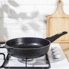 Сковорода Мечта «Гранит Star», d=24 см, съёмная ручка, антипригарное покрытие, литой алюминий, чёрная - Фото 7