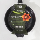 Сковорода Мечта «Гранит Star», d=24 см, съёмная ручка, антипригарное покрытие, литой алюминий, чёрная - Фото 8