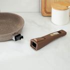 Сковорода Мечта «Гранит Brown», d=18 см, антипригарное покрытие, съёмная ручка, литой алюминий, МИКС - Фото 4