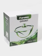 Казан Мечта «Гранит Star», 4 л, литые ручки, антипригарное покрытие, стеклянная крышка, литой алюминий, тёмно-синий - Фото 7