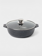 Жаровня Мечта «Гранит Star», 4 л, d=30 см, стеклянная крышка, антипригарное покрытие, серая - Фото 8