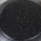 Сковорода - вок Мечта «Гранит Star», d=28 см, съёмная ручка, антипригарное покрытие, тёмно-синяя - Фото 6