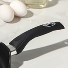 Сковорода блинная «Престиж», d=20 см, пластиковая ручка, антипригарное покрытие, цвет чёрный - Фото 4