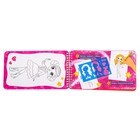 Раскраска - альбом «Модный стилист», 72 стр., с наклейками и трафаретами - Фото 2