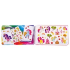 Раскраска - альбом «Волшебные пони», 72 стр., с наклейками и трафаретами - Фото 3