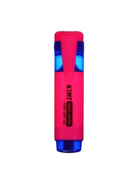 Маркер-текстовыделитель, наконечник скошенный 5 мм, розовый (комплект 4 шт)