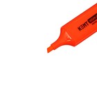 Маркер-текстовыделитель наконечник скошенный 5 мм, оранжевый - Фото 6
