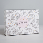 Коробка подарочная складная, упаковка, «Follow your dream», 25 х 18 х 10 см - фото 3003739