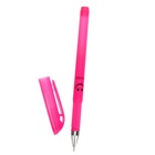 Ручка гелевая, чёрный стержень, узел 0.5 мм, корпус флуоресцентный, МИКС - Фото 5