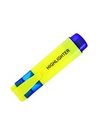 Маркер-текстовыделитель Calligrata, скошенный наконечник, узел 5 мм, жёлтый - Фото 6