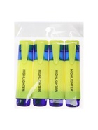 Маркер-текстовыделитель Calligrata, скошенный наконечник, узел 5 мм, жёлтый - Фото 10