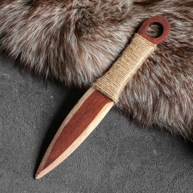 Сувенирное оружие 'Кунай', деревянное, 23 см, массив бука