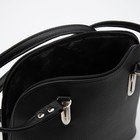 Сумка-рюкзак, отдел на молнии, наружный карман, цвет чёрный - Фото 6