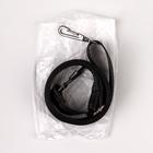 Ручка для сумки, стропа, 140 × 4 см, цвет чёрный, фурнитура МИКС - Фото 3