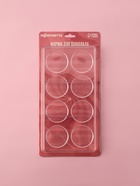 Форма для шоколада KONFINETTA «Круг», 27.5×13.7×2.5, 8 ячеек (d=5.5 см), пластик, прозрачная - Фото 6