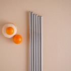 Набор металлических трубочек Straws, 6 шт, 21 см, сталь 304 - фото 4300150