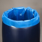Мешок, вкладыш в бочку, 220 литров, 95 × 150 см, 150 мкм, обработка от цветения воды, Greengo - Фото 1