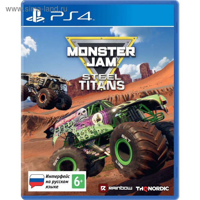 Игра для Sony Playstation 4: Monster Jam Steel Titans - Фото 1