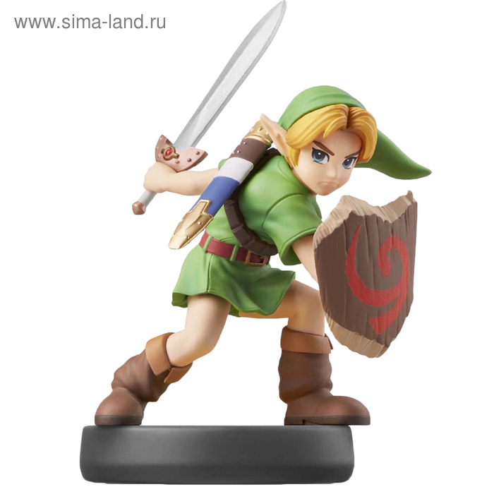 Интерактивная фигурка Amiibo, Юный Линк (коллекция Super Smash Bros.) - Фото 1