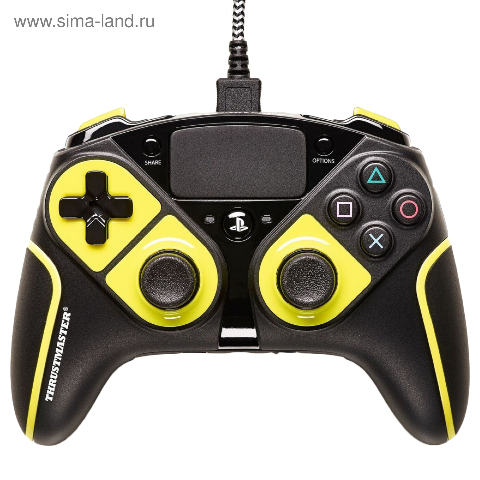 Геймпад Thrustmaster eSwap Pro Controller, беспроводной,вибрация, аккум,  для PC, PS4,черный 486058