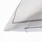 Постельное бельё евро «Этель» Mr&Mrs, мако-сатин - Фото 9