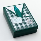 Подарочная коробка "Пусть все, что казалось мечтой, сбудется", изумрудная, 21 х 15 х 5,7 см - Фото 2