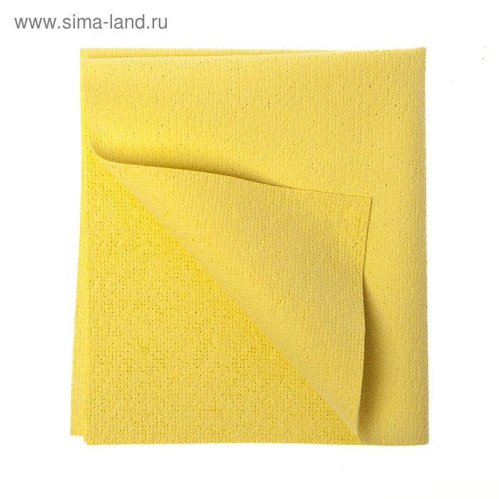 

Салфетка для стекла микроволоконная ПУ 35x40 см, 245 гр/м², жёлтая