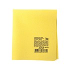 Салфетка для стекла микроволоконная ПУ 35x40 см, 245 гр/м², жёлтая - Фото 2