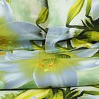 Постельное бельё "Этель престиж" евро Лилии на зеленом 200*220 см, 220*240 см, 50*70 + 5 см - 2 шт. - Фото 3