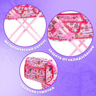 Коляска для кукол с сумкой «Улыбнись!» универсальная, металлический каркас - Фото 4