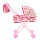 Коляска для кукол с сумкой «Русалка» универсальная, металлический каркас - Фото 2