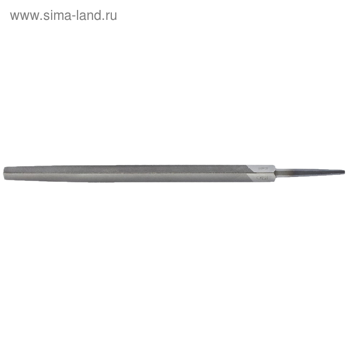 Напильник "Сибртех" 160647, №3, 200 мм, трехгранный, сталь У13А, для заточки цепей - Фото 1