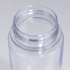 Бутылка для воды пластиковая «Пей больше воды», 500 мл - Фото 5