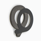 Часы настенные интерьерные, 3d «Аба», плавный ход, наклейка, большие, d-70 см - Фото 3