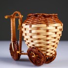Плетеные сувениры (Велосипед) 15х9 см H 12 см.(Бамбук срезан) - Фото 2