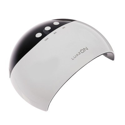 УЦЕНКА Лампа для гель-лака LuazON LUF-18, LED, 220 В, 8 диодов, таймер 3 режима, белая