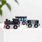 Паровоз и два вагона «Магнитные» 3×7.5×19 см - Фото 2