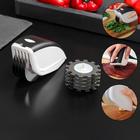 Тендерайзер-измельчитель-пресс 3 в 1, нержавеющая сталь, цвет белый - Фото 1