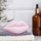 Бомбочка для ванны "Губки" с ароматом персика, розовая - фото 8952880