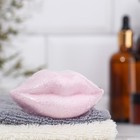 Бомбочка для ванны "Губки" с ароматом персика, розовая - Фото 2