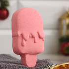 Бомбочка для ванны "Мороженка" с ароматом шоколада, 100 гр,  розовая - фото 8952884
