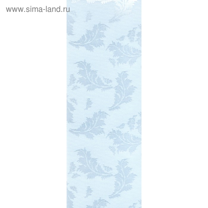 Комплект ламелей для вертикальных жалюзи «Элегия», 5 шт, 180 см, цвет голубой - Фото 1