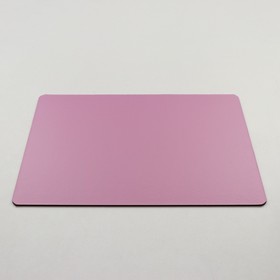 Подложка усиленная, прямоугольная, золото - розовый, 30 х 40 см, 3,2 мм