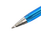 Ручка шариковая Beifa «Суперлёгкое письмо», 0,7 мм, синяя, прозрачный тонированный корпус - Фото 3