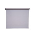 Рулонная штора «Блэкаут», 220х160 см, цвет стальной - фото 2193604