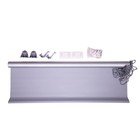 Рулонная штора «Блэкаут», 60х160 см, цвет стальной - Фото 2