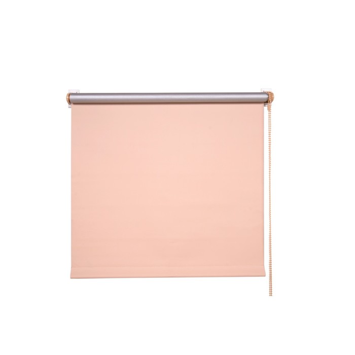 Рулонная штора «Блэкаут», 70×160 см, цвет персик