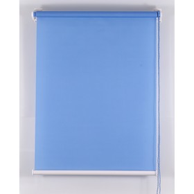 Рулонная штора «Комфортиссимо», 120×160 см, цвет синий